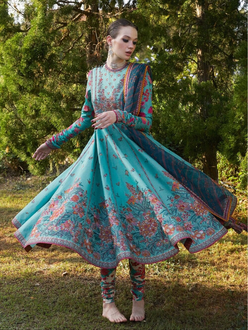 Hussain Rehar Designer Dress